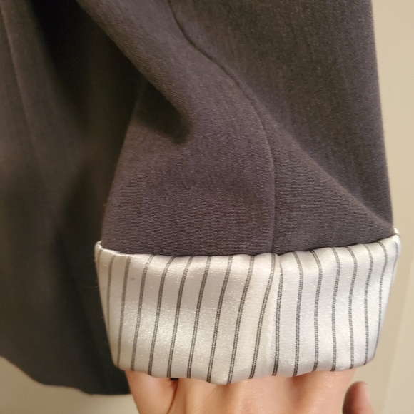 Aqua 3/4 Sleeve Blazer - Picture 2 of 5